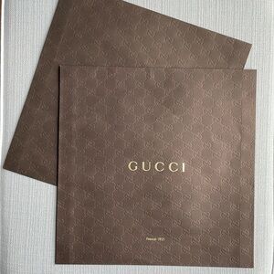 Gucci large paper logo envelopes